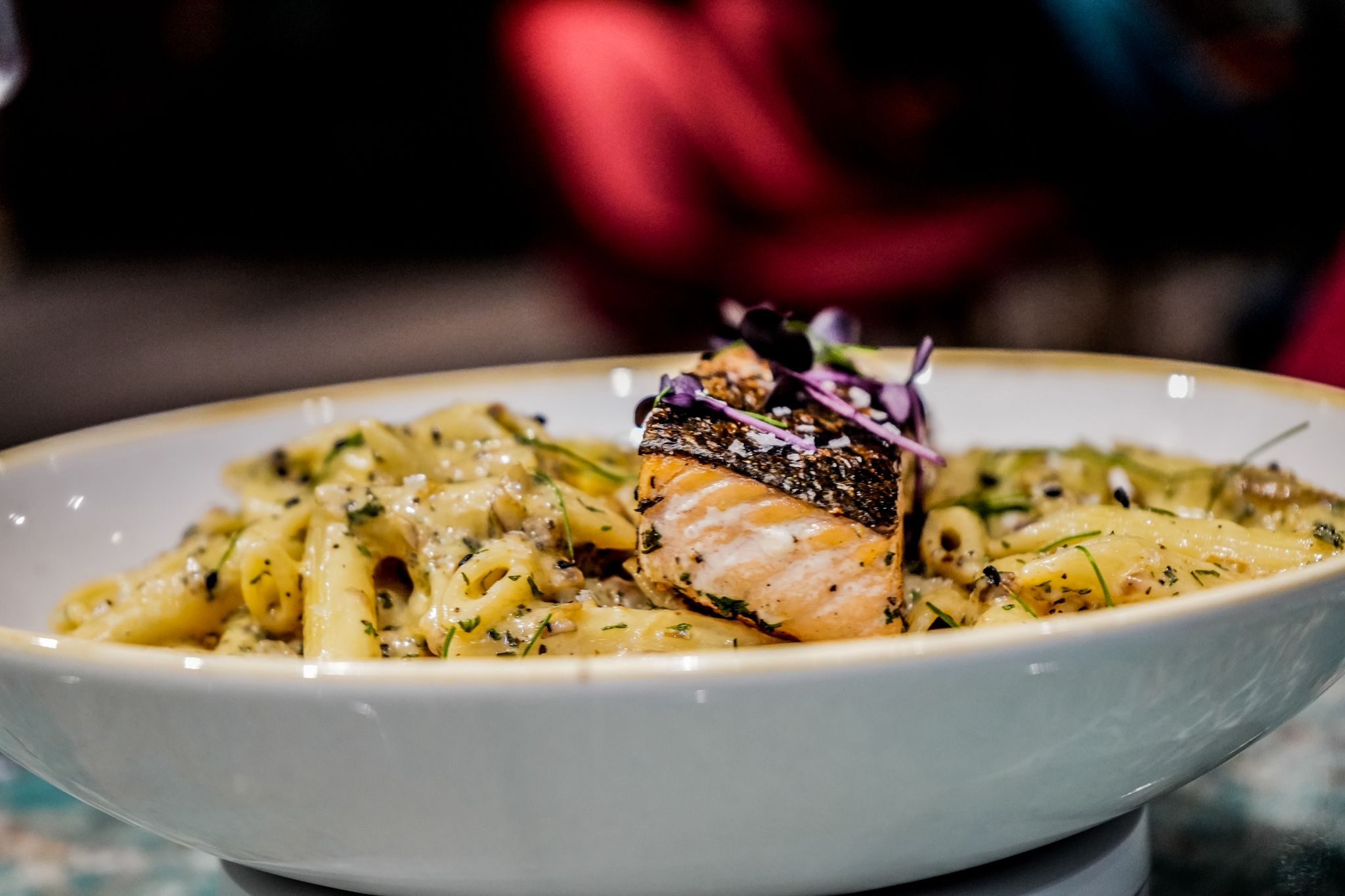  Salmon Glow Penne