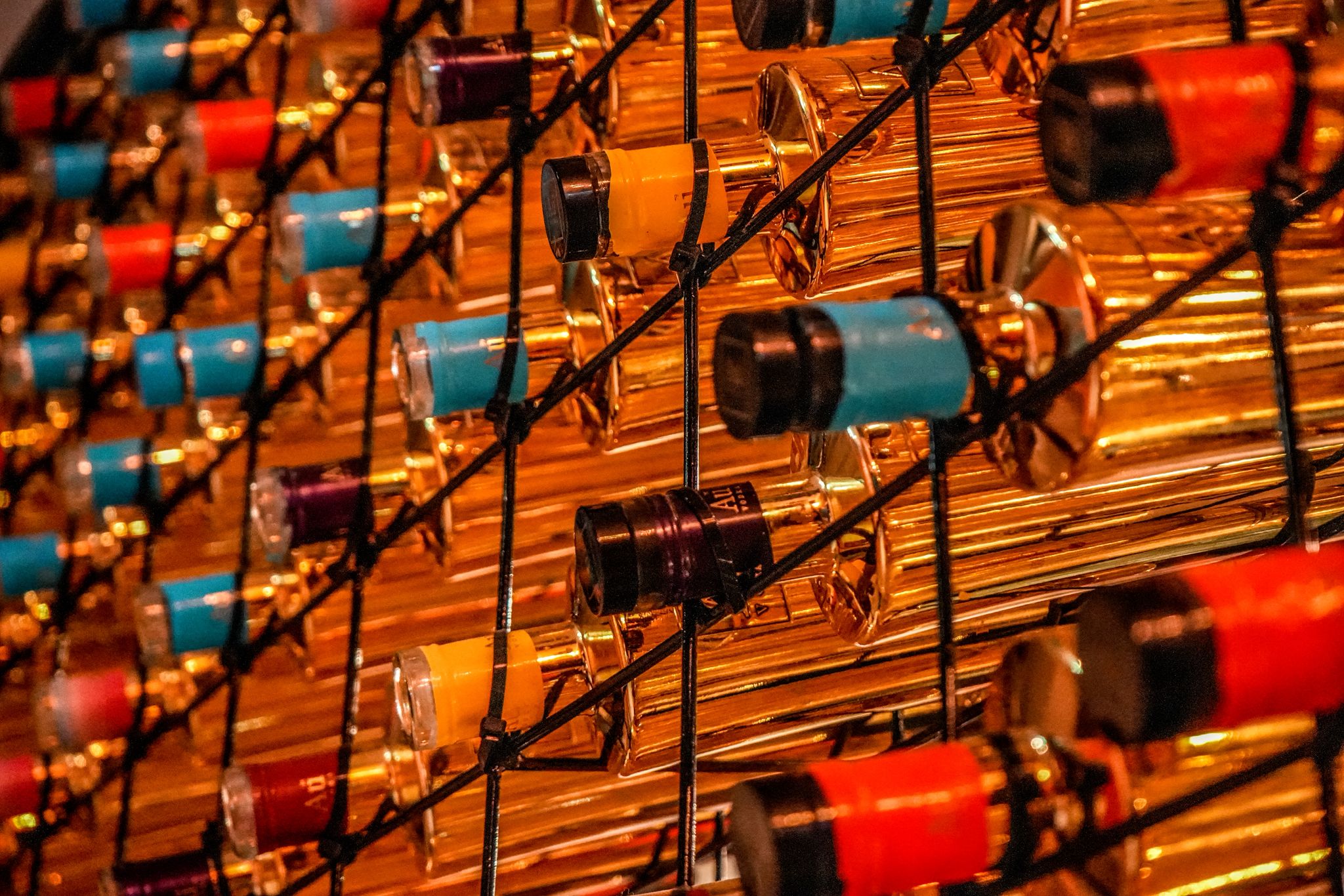 ATMOS bottle wall feature